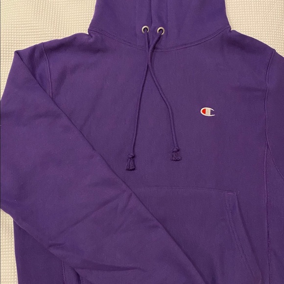 Champion | Tops | Purple Champion Hoodie | Poshmark